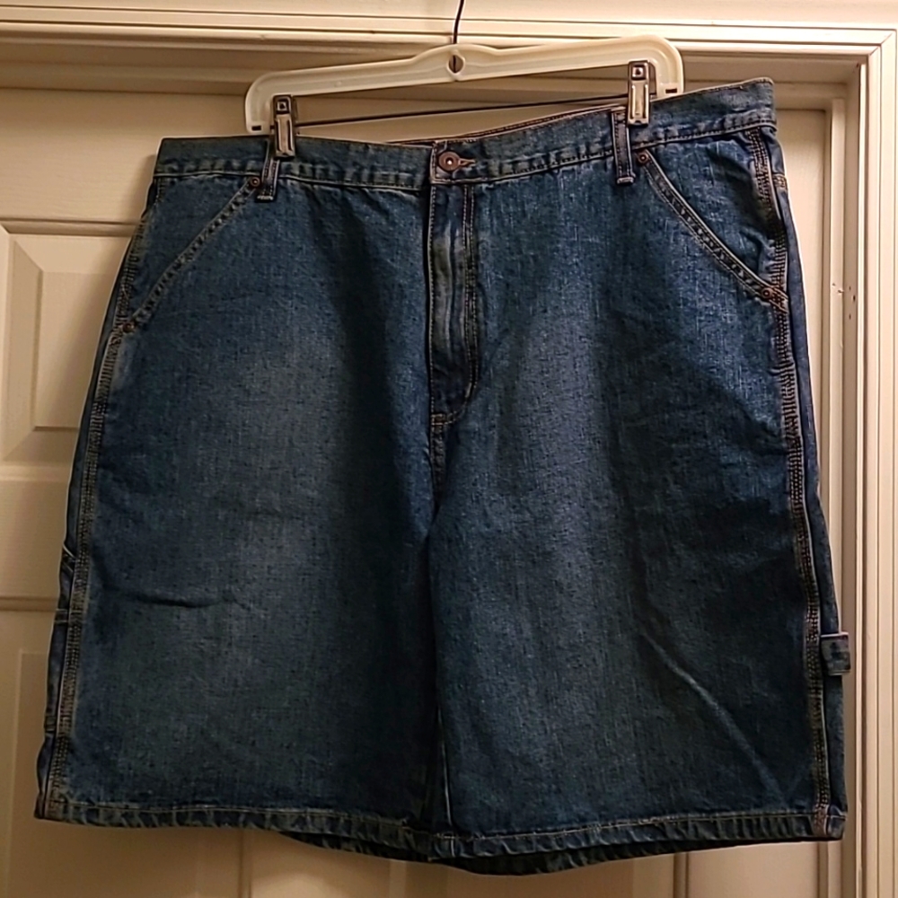 Ci Sono Denim Low Cut Carpenter Shorts